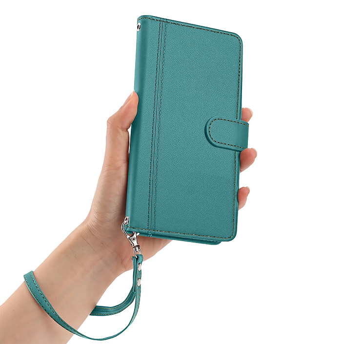 Avizar Étui Maxi-Portefeuille pour Honor 600 Smart avec Dragonne Amovible pas cher