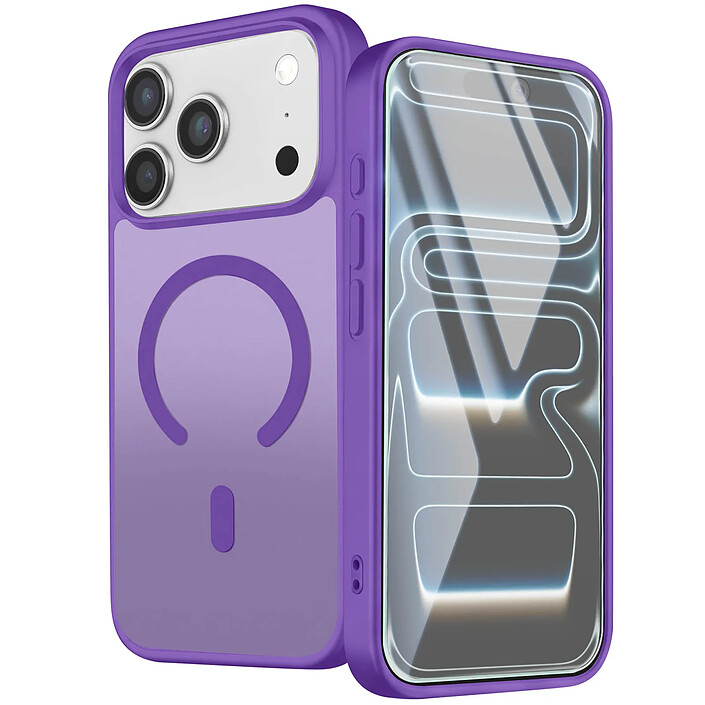 Avizar Pack Coque MagSafe iPhone 17 Pro avec 2 Verres Trempés et 2 Protection Caméra pas cher