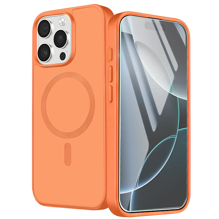 Avizar Pack Coque MagSafe iPhone 16 Pro avec 2 Verres Trempés et 2 Protection Caméra pas cher