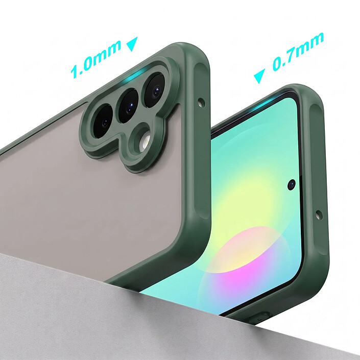 Acheter Avizar Coque pour Galaxy A27 avec Dos Givré et Contours Renforcés Antichoc