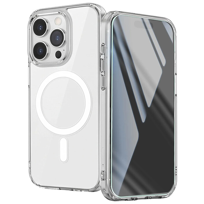 Avizar Pack Protection pour iPhone 16 avec Coque 2 Verres Trempés et 2 Films Caméra pas cher