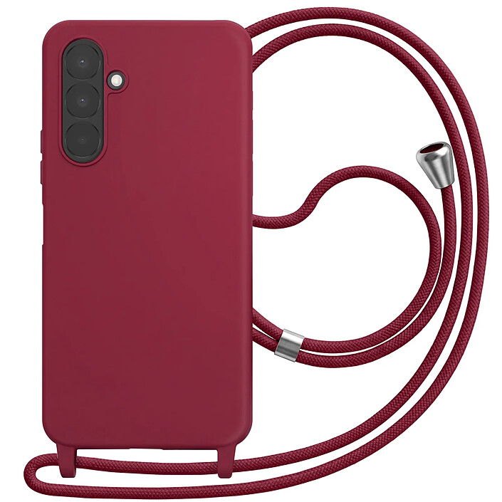 Avizar Coque pour Samsung Galaxy A27 en Silicone avec Cordon Tour de Cou