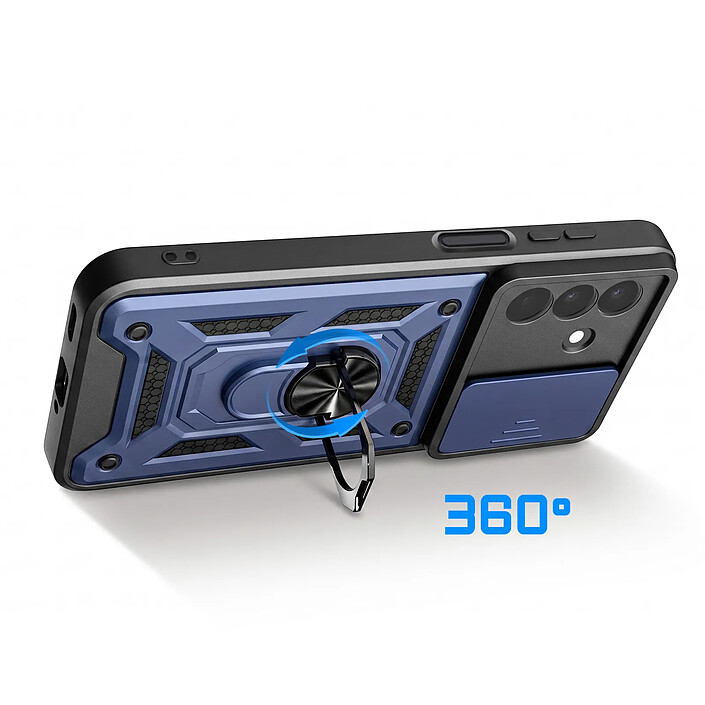 Avis Avizar Coque pour Samsung Galaxy A27 avec Bague Support et Cache Caméra Coulissant