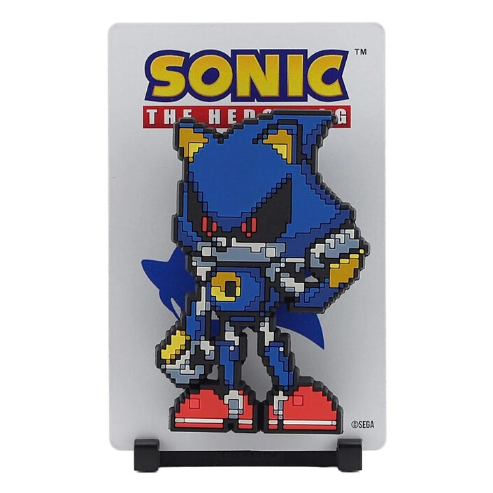 Figurine Sonic The Hedgehog 10,2 Cm Articulée - Collection Metal Sonic Et Amis, Jouet D'action Pour Enfant