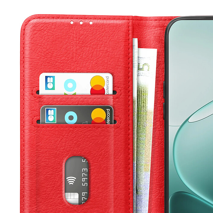 Avizar Étui Chesterfield pour Oppo A6 Pro avec Porte-Cartes et Support pas cher