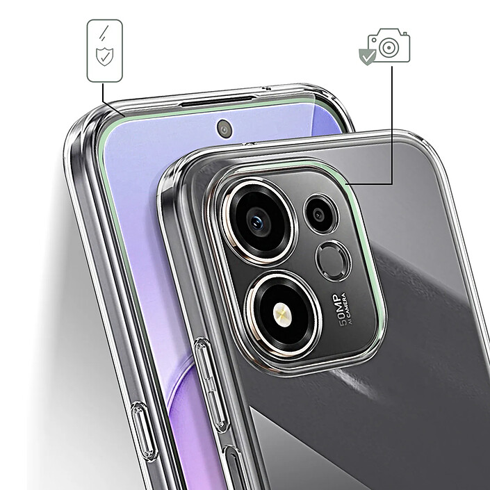 Avis Avizar Coque pour Honor 600 Smart en Silicone Souple Ultrafine Antichocs