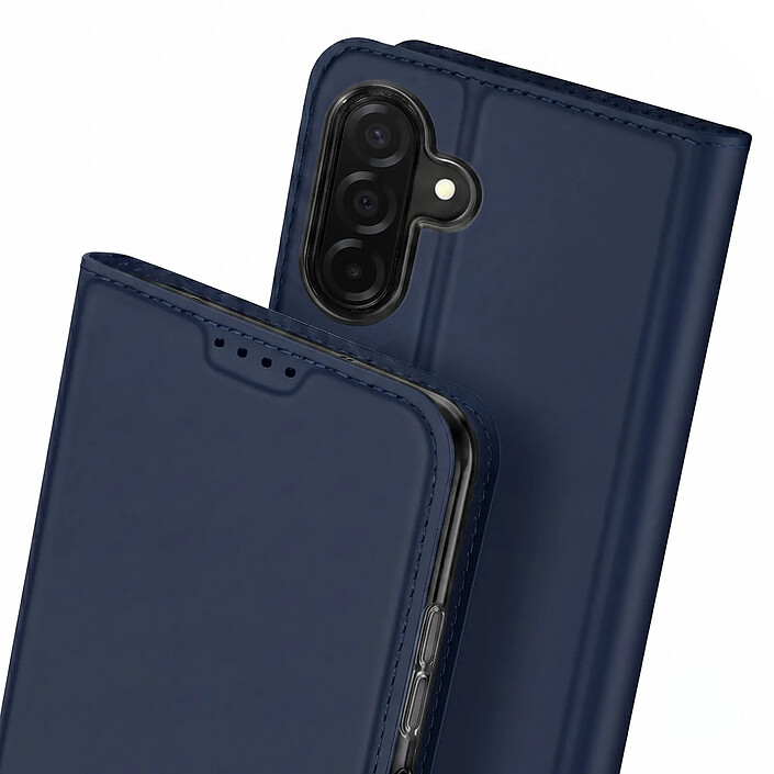 Avis Dux Ducis Étui pour Galaxy A27 Série Skin Pro avec Porte-Carte et Support Vidéo Bleu nuit
