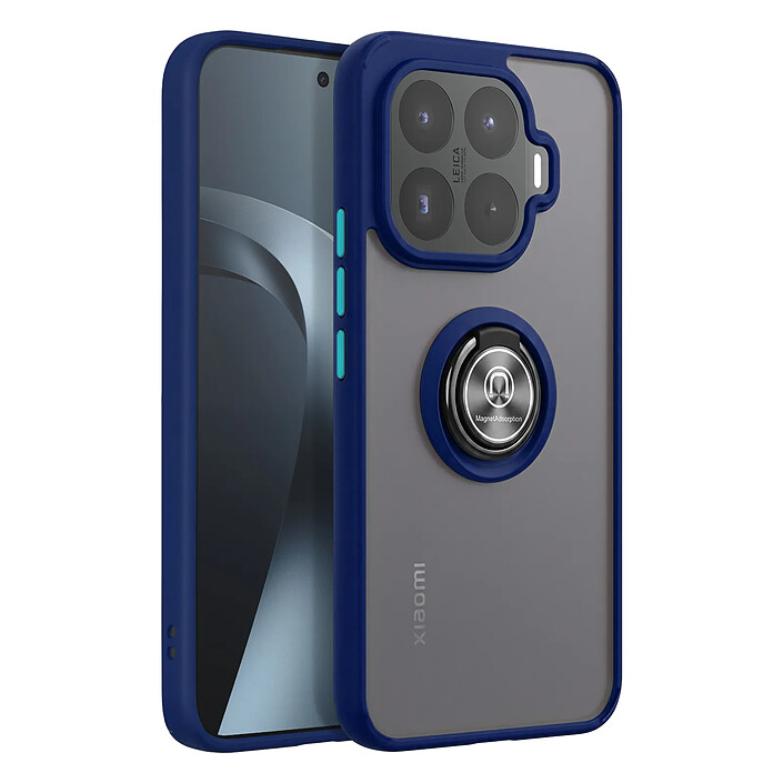 Avizar Coque pour Xiaomi 17T avec Anneau Magnétique Rotatif et Finition Givrée