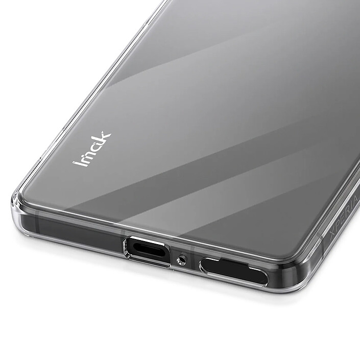 Acheter iMak Coque pour Sony Xperia 1 VIII en Silicone 1.5 mm avec Bords Surélevés Transparent
