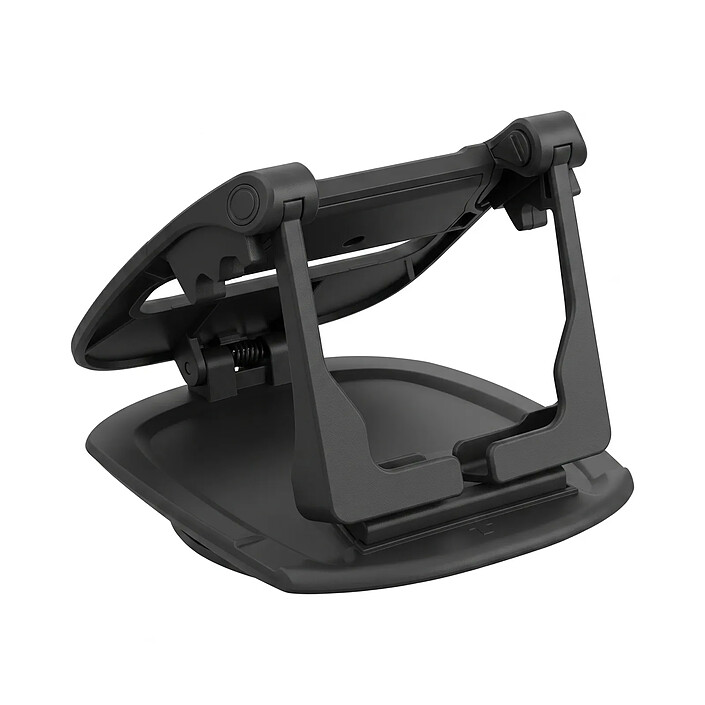Support Voiture Ventouse pour Smartphone sur Tableau de Bord Design Pliable Noir