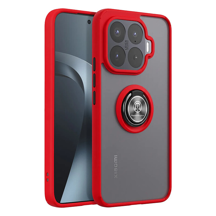 Avizar Coque pour Xiaomi 17T Pro avec Anneau Magnétique Rotatif et Finition Givrée