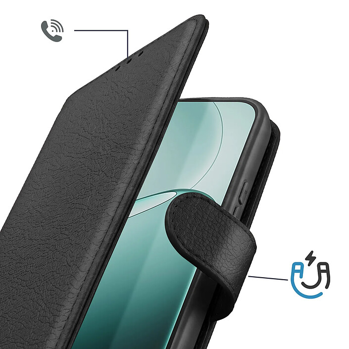 Avis Avizar Étui Chesterfield pour Oppo A6 Pro avec Porte-Cartes et Support