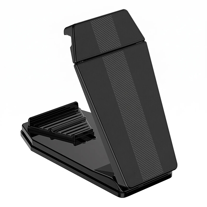 Avizar Support Voiture pour Smartphone / Tablette Effet Fibre de Carbone Extensible