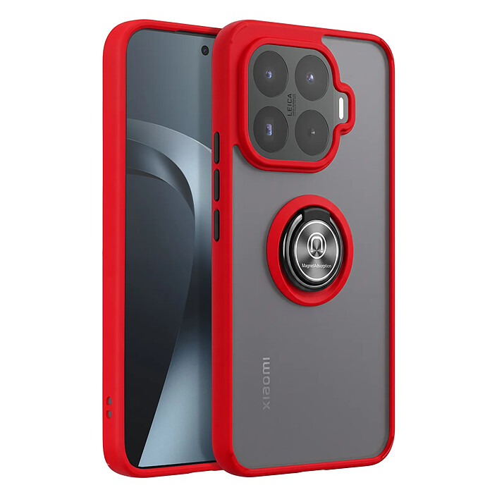 Avizar Coque pour Xiaomi 17T avec Anneau Magnétique Rotatif et Finition Givrée