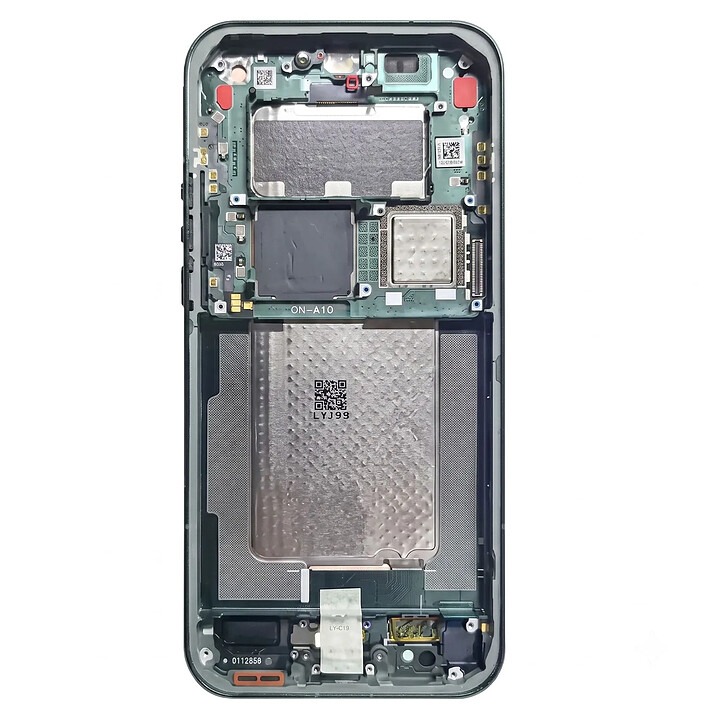 Clappio Écran AMOLED avec Vitre Tactile et Châssis de Remplacement pour Xiaomi 17 Ultra