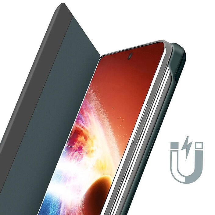 Avizar Étui Folio à Fenêtre pour Honor Magic V6 avec Support et Fonction Mise en veille pas cher