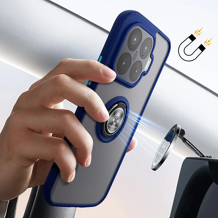 Avizar Coque pour Xiaomi 17T Pro avec Anneau Magnétique Rotatif et Finition Givrée pas cher