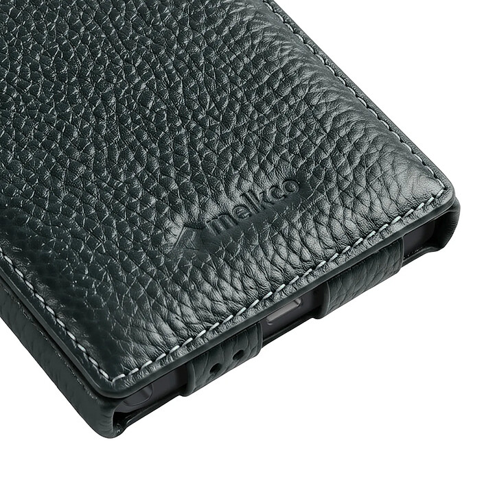 Avis Melkco Étui pour Galaxy S26 Ultra Clapet Vertical Compatible MagSafe / Charge Qi2 Vert foncé