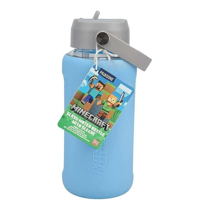 Avis Minecraft - Gourde en verre Minecraft avec manchon
