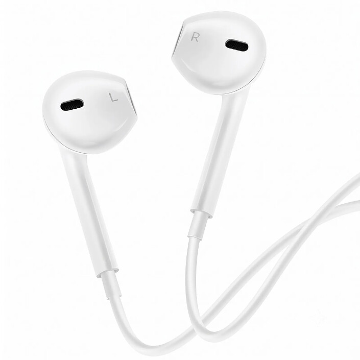Acheter Avizar Écouteurs Filaires Lightning pour iPhone 14 avec Micro intégré Blanc