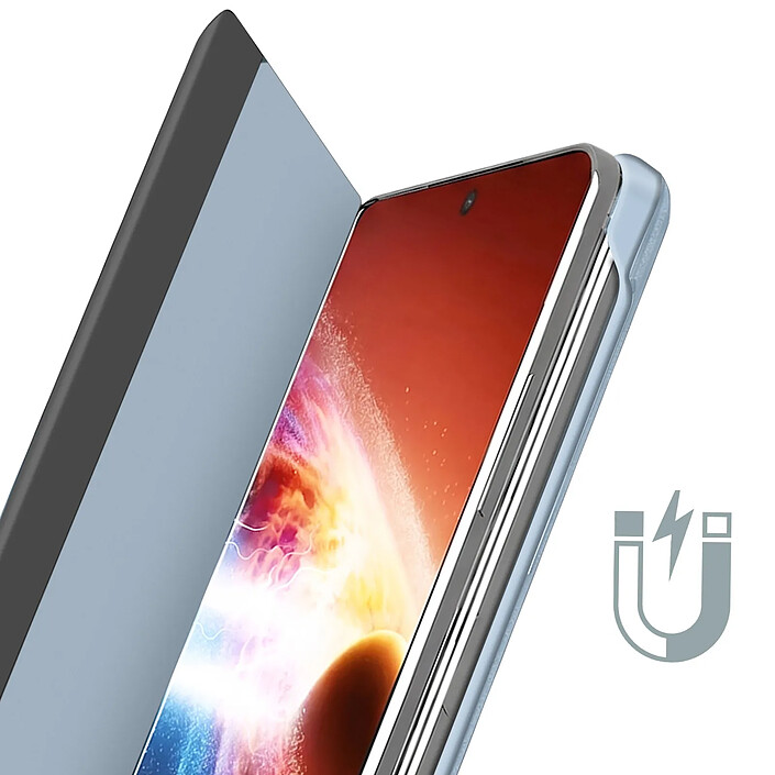 Avizar Étui Folio à Fenêtre pour Honor Magic V6 avec Support et Fonction Mise en veille pas cher