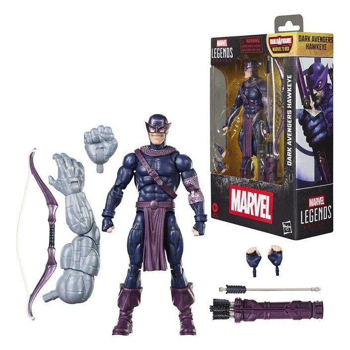 Avis Marvel Legends - Figurine Dark Avengers Hawkeye (BAF: 's Box) 15 cm