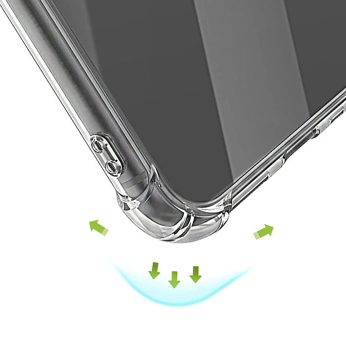 Avis Mayaxess Coque pour iPhone 14 en Silicone Souple Antichoc avec Coins Renforcés Transparent