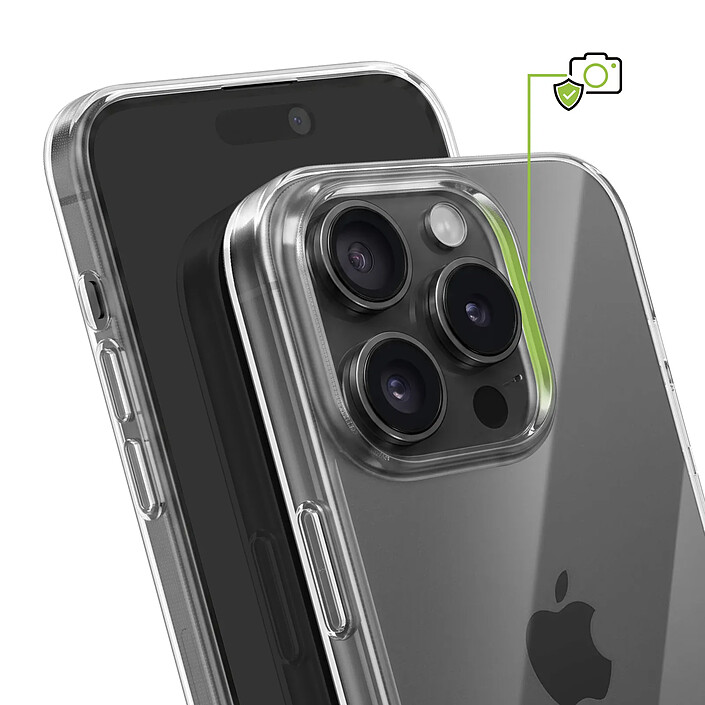 Avis Mayaxess Coque pour iPhone 15 Pro en Silicone Gel Protection Souple et Fine Transparent