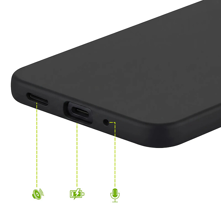 Acheter Mayaxess Coque pour Galaxy A27 en Silicone Souple avec Protection Sobre et Antichoc Noir