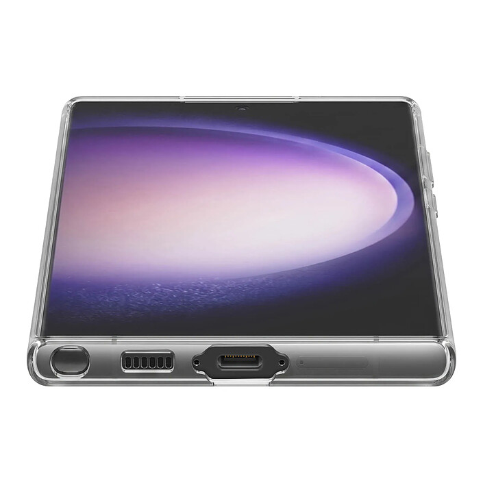 Mayaxess Coque pour Galaxy S23 Ultra Protection Souple en Silicone Gel Transparent pas cher