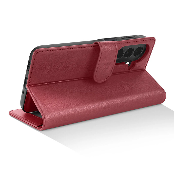 Avis Mayaxess Étui Portefeuille pour Samsung Galaxy A27 Protection Anti-RFID Coque Détachable Rouge