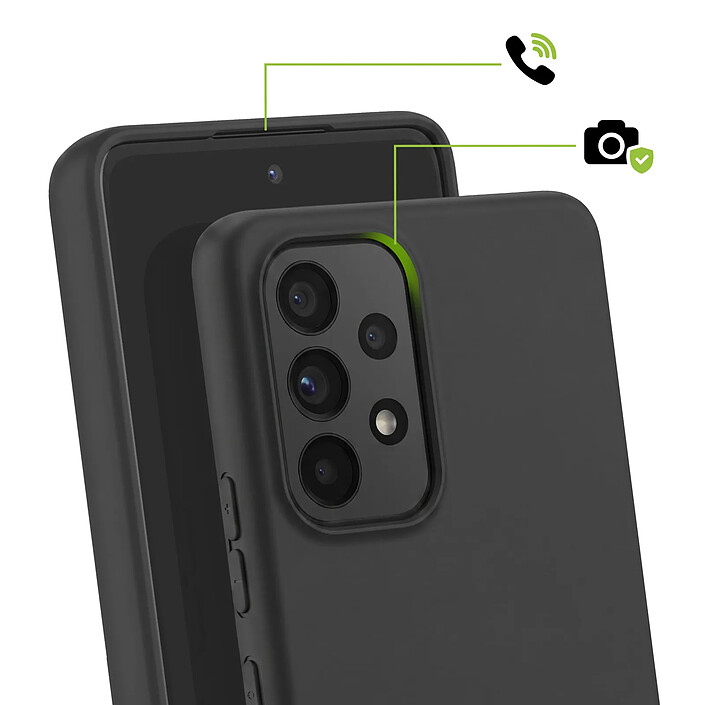 Avis Mayaxess Coque pour Galaxy A53 5G Protection Sobre et Antichoc en Silicone Noir
