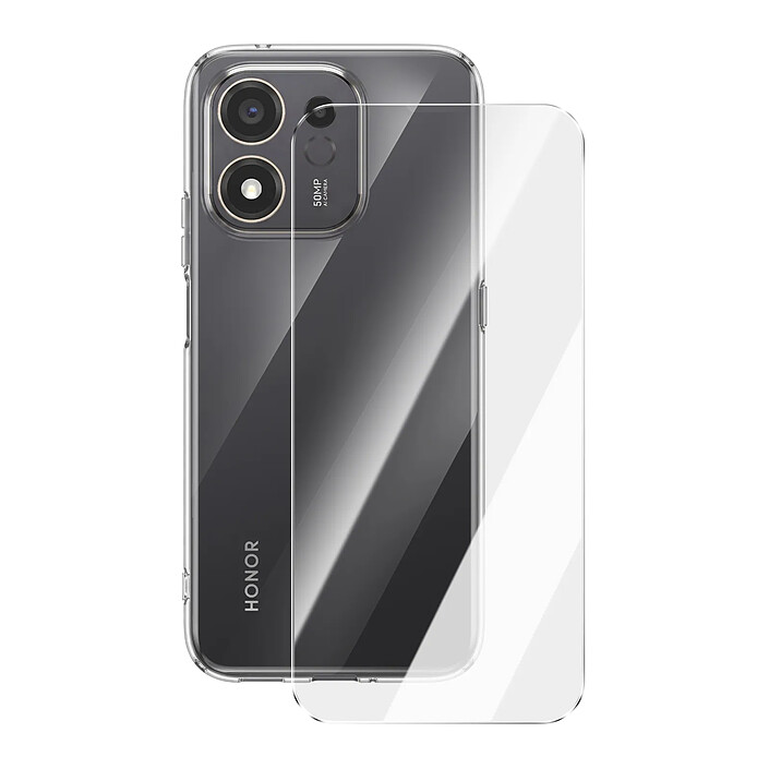 Mayaxess Pack de Protection pour Honor 600 Smart avec Coque et Verre Trempé Résistants Transparent