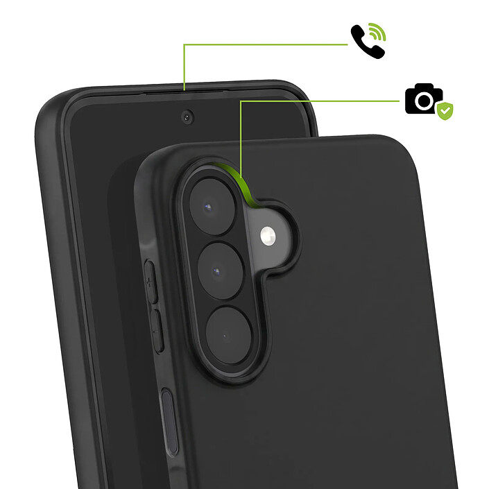 Avis Mayaxess Coque pour Galaxy A27 en Silicone Souple avec Protection Sobre et Antichoc Noir