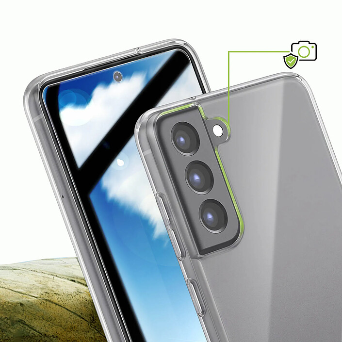 Avis Mayaxess Pack Protection pour Galaxy S21 FE avec Coque et Verre Trempé 9H Antichoc Transparent