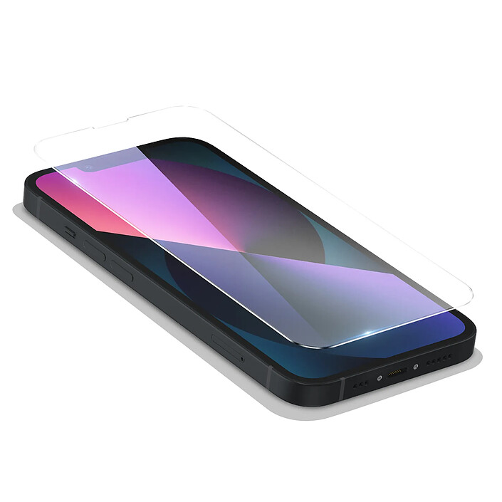 Mayaxess Verre Trempé pour iPhone 13 Dureté 9H Anti-rayures et Antichoc Transparent pas cher