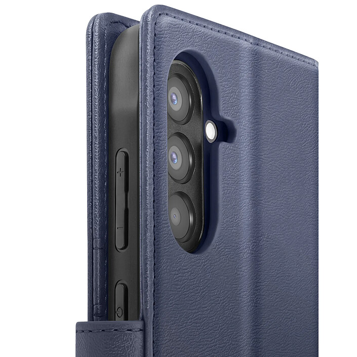 Acheter Mayaxess Étui Portefeuille pour Samsung Galaxy A56 Protection Anti-RFID Coque Détachable Bleu nuit