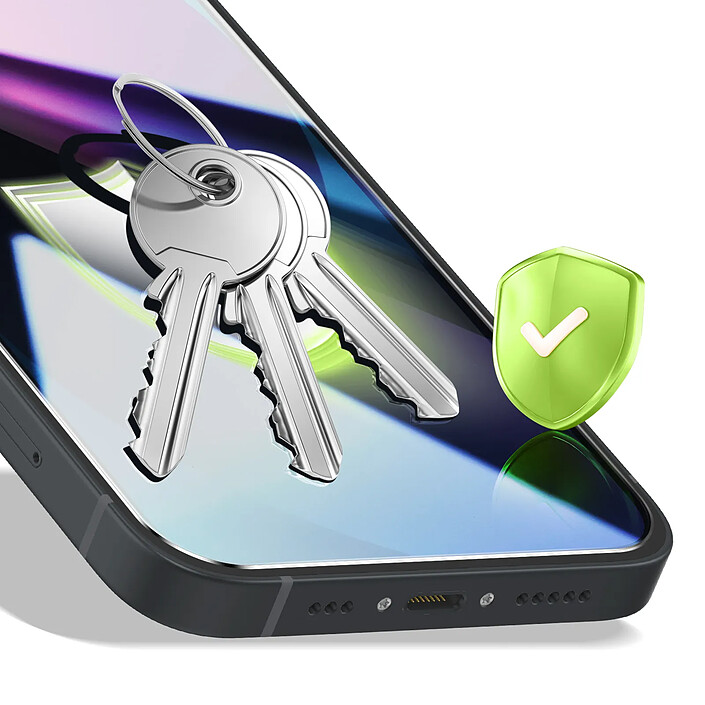 Avis Mayaxess Verre Trempé pour iPhone 13 Dureté 9H Anti-rayures et Antichoc Transparent