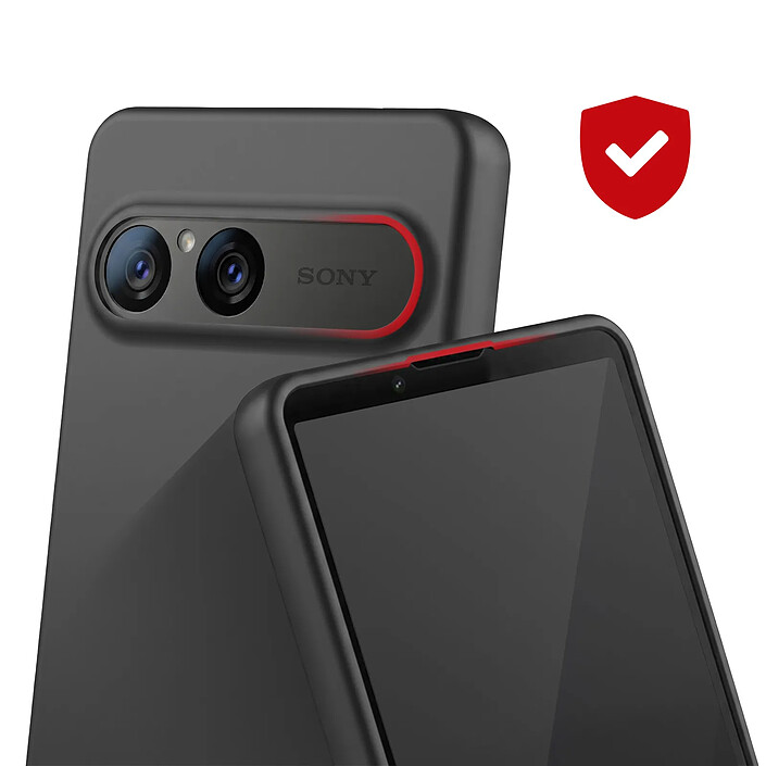 Avis Avizar Coque pour Sony Xperia 10 VII Silicone Soft-Touch avec Dragonne Amovible
