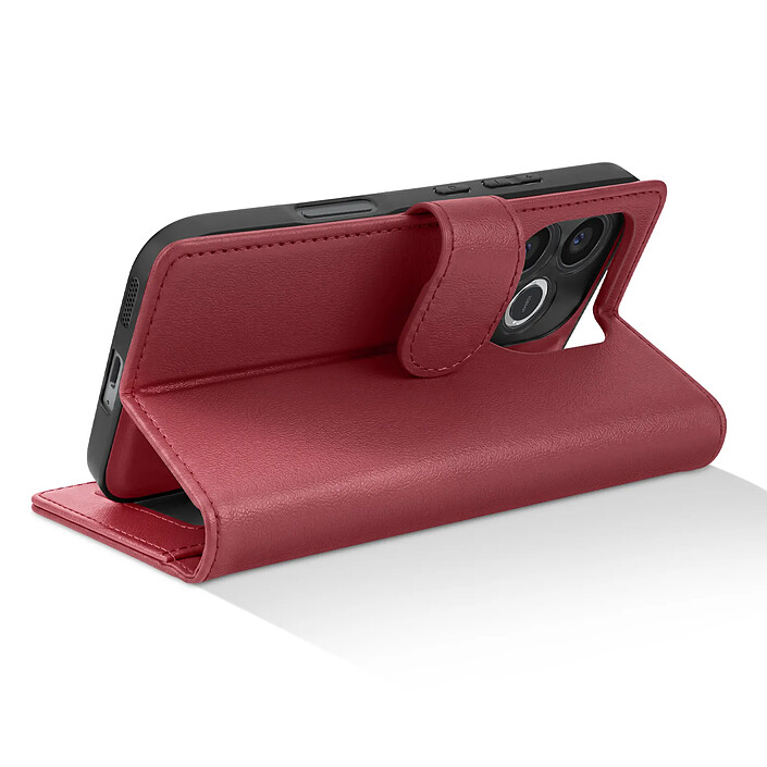 Avis Mayaxess Étui Portefeuille pour Honor 600 Lite Protection Anti-RFID avec Coque Détachable Rouge