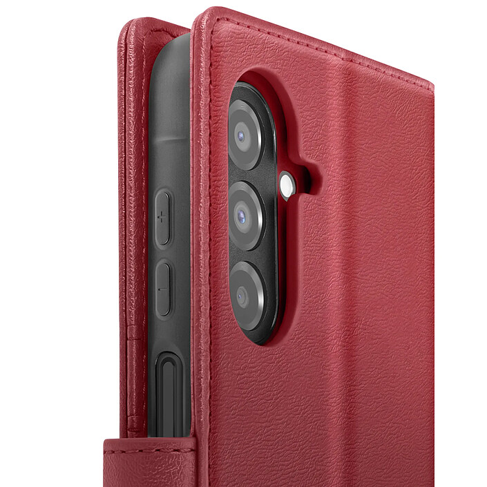 Acheter Mayaxess Étui Portefeuille pour Samsung Galaxy A26 Anti-RFID avec Coque Détachable Rouge