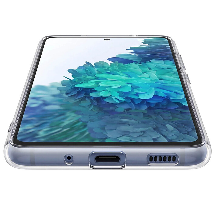Mayaxess Coque pour Galaxy S20 FE en Silicone Gel Souple Protection Antichoc Transparent pas cher
