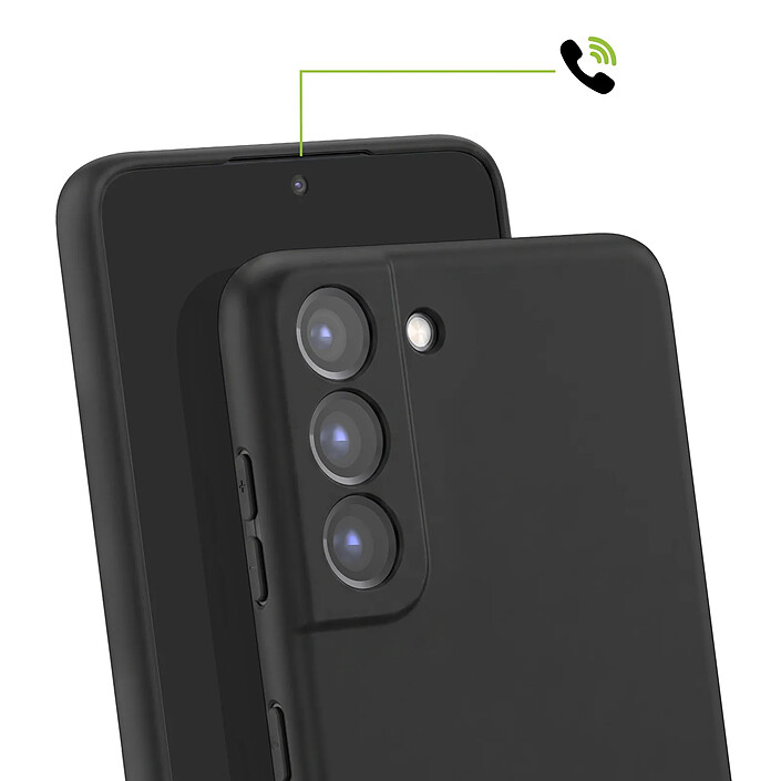 Avis Mayaxess Coque pour Galaxy S21 FE 5G en Silicone Souple avec Bords Surélevés Noir