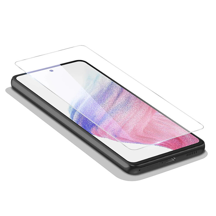 Mayaxess Protection d'Écran pour Galaxy A53 5G en Verre Trempé Anti-Chocs 9H Transparent pas cher