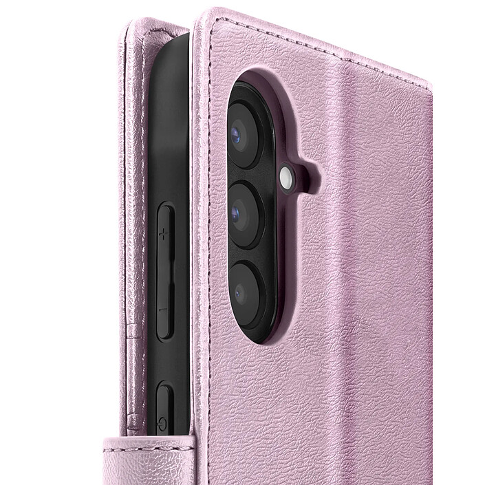 Acheter Mayaxess Étui Portefeuille pour Galaxy A37 Protection Anti-RFID avec Coque Détachable Rose champagne
