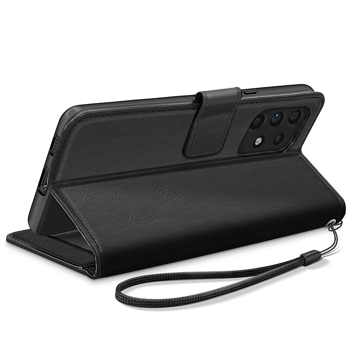 Acheter Mayaxess Etui Portefeuille pour Galaxy A53 5G avec Dragonne et Support Vidéo Noir