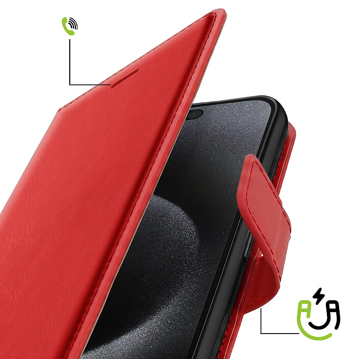 Avis Mayaxess Étui Portefeuille pour iPhone 15 Pro Max avec Dragonne et Support Vidéo Rose gold