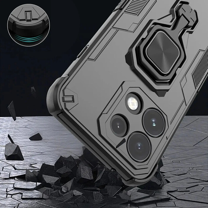 Acheter Avizar Coque pour Oppo Reno 16F / 16 FS Antichoc avec Anneau Magnétique Support