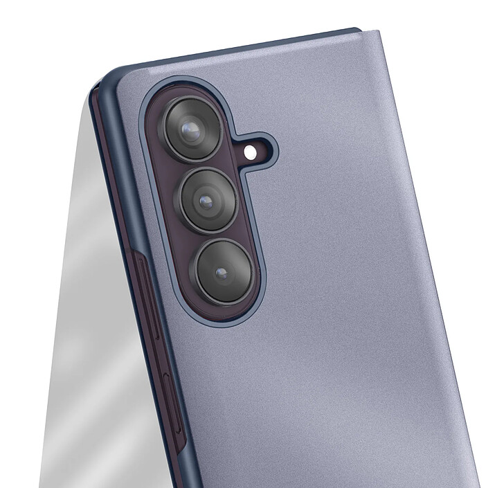 Avis Avizar Étui Clapet Miroir pour Galaxy Z Fold8 Ultra Effet Cuir avec Support Mains-Libres