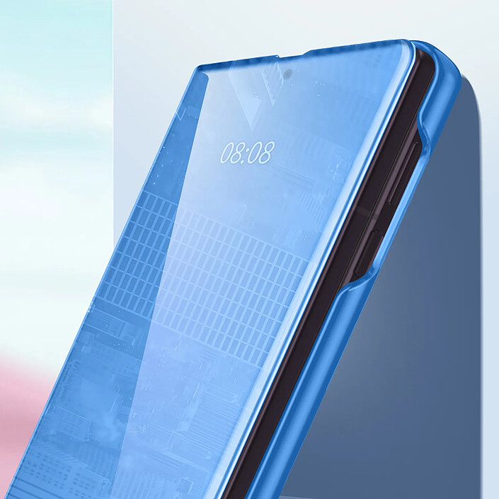 Acheter Avizar Étui Clapet Miroir pour Galaxy Z Fold8 Effet Cuir avec Support Mains-Libres